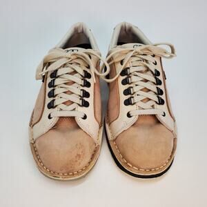 Dexter SST 5 Bowling Shoes – Size 8.5M – Two-Tone Beige/Light Tan – Right-Handed